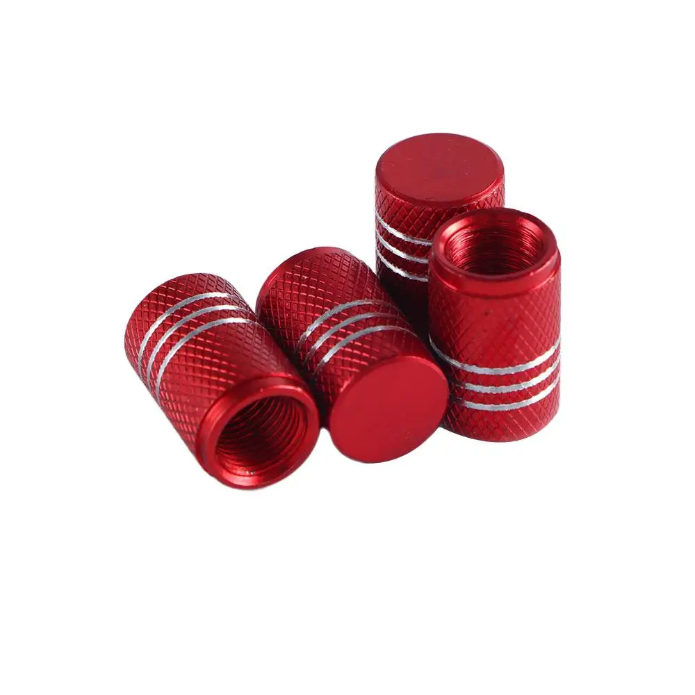 

4Pcs Durable Dust Cover Dust Valve Caps Motorcycle Accessories Valve Caps Schrader Valve Caps Car Accessories Tire Valve Stem