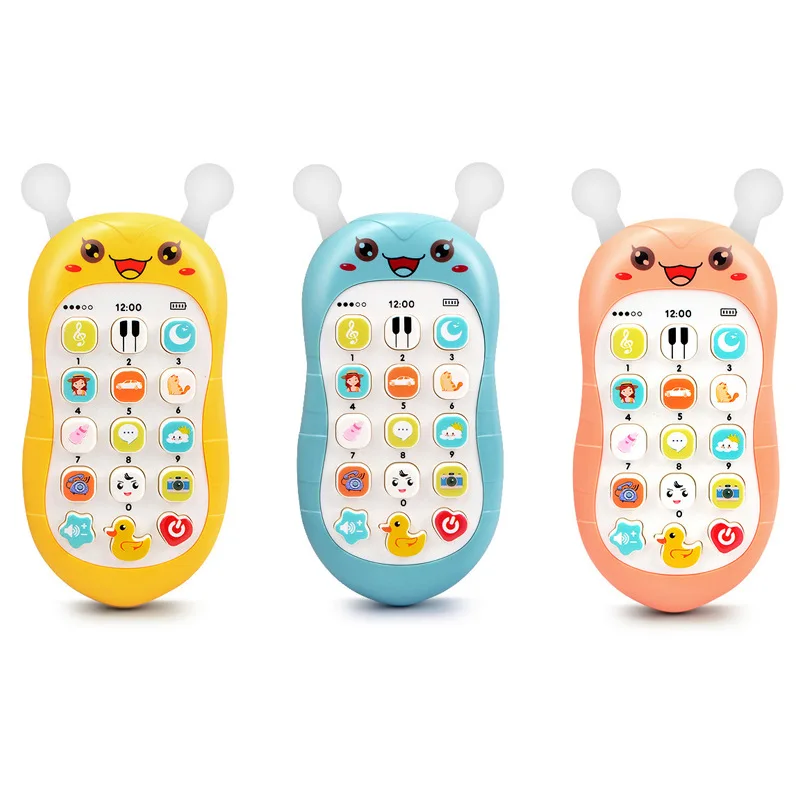 Jouets de puzzle d'éducation précoce pour enfants, jouets de simulation de téléphone portable, jouets de rangement, jouets de dentition pour bébé, jouets sonores, cadeaux