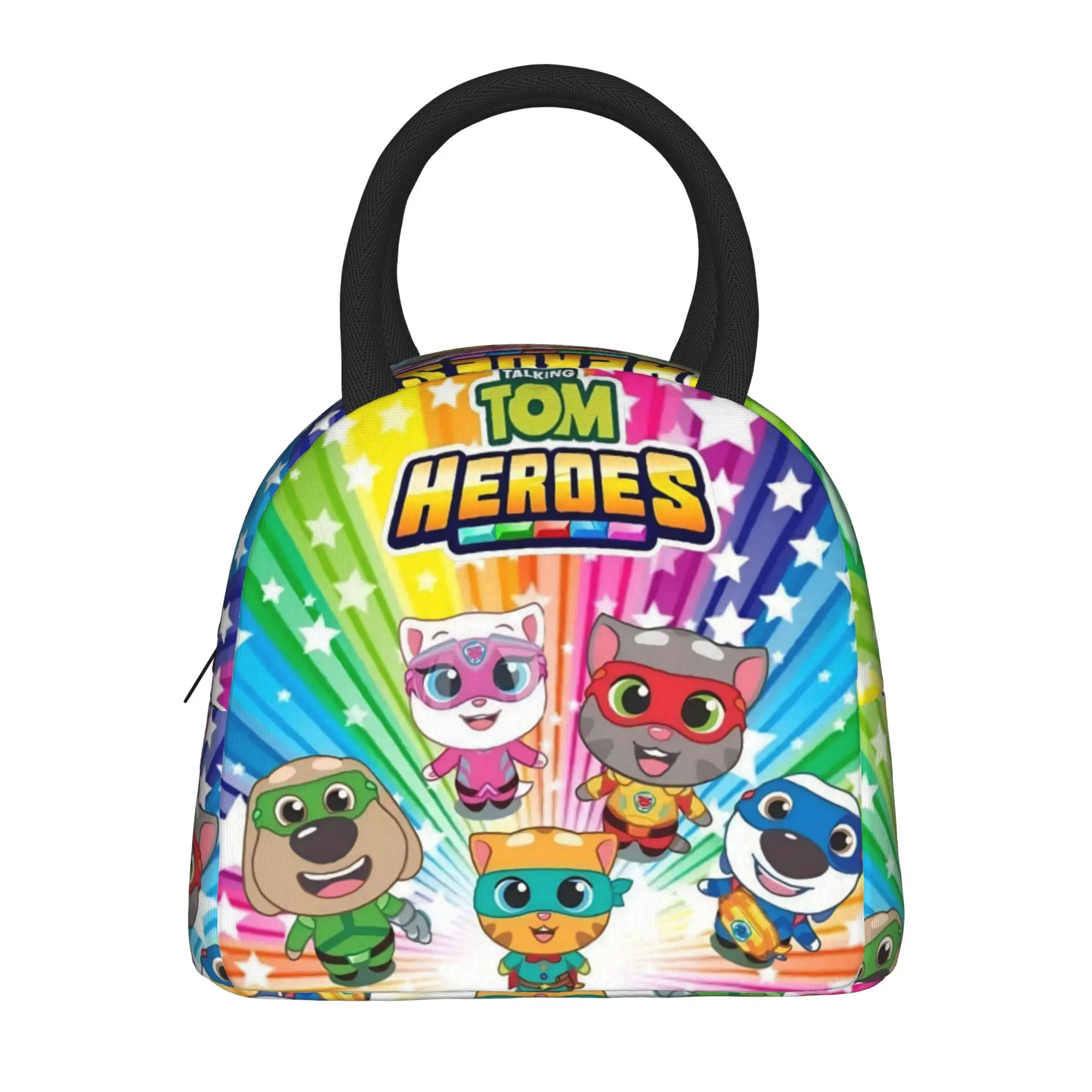 T-Talking T-Tom And F-Friends Merch Insulated Lunch Bag For Office  Food Container Leakproof Cooler Thermal Lunch Boxes