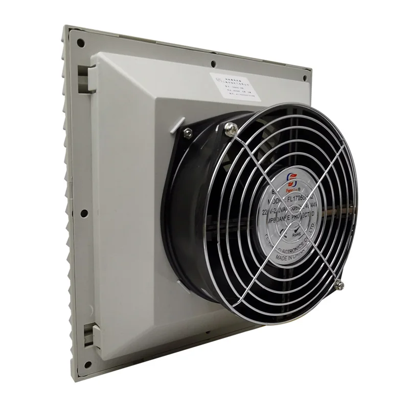 

FK6625.230 255x255mm FL17055HA2 AC230V 0.22A Cabinet Ventilation Window with Fan Filter Screen Iron mesh Complete Set