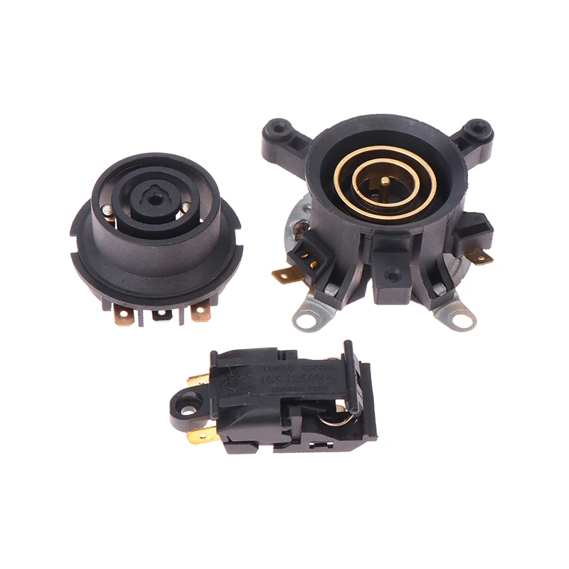 3pcs/set Electric Kettle Accessories Base Thermostat Temperature Switch Connector Coupler Socket Household Acessories
