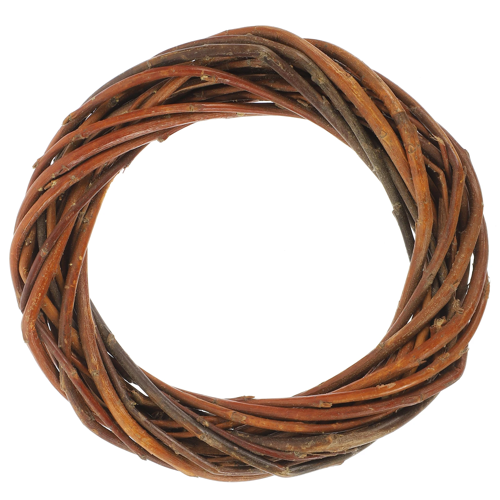 

Natural Wicker Wreath Round DIY Craft Supplies Floral Wreath Home Decor Easy Install Wicker Garland Wreaths for Crafts