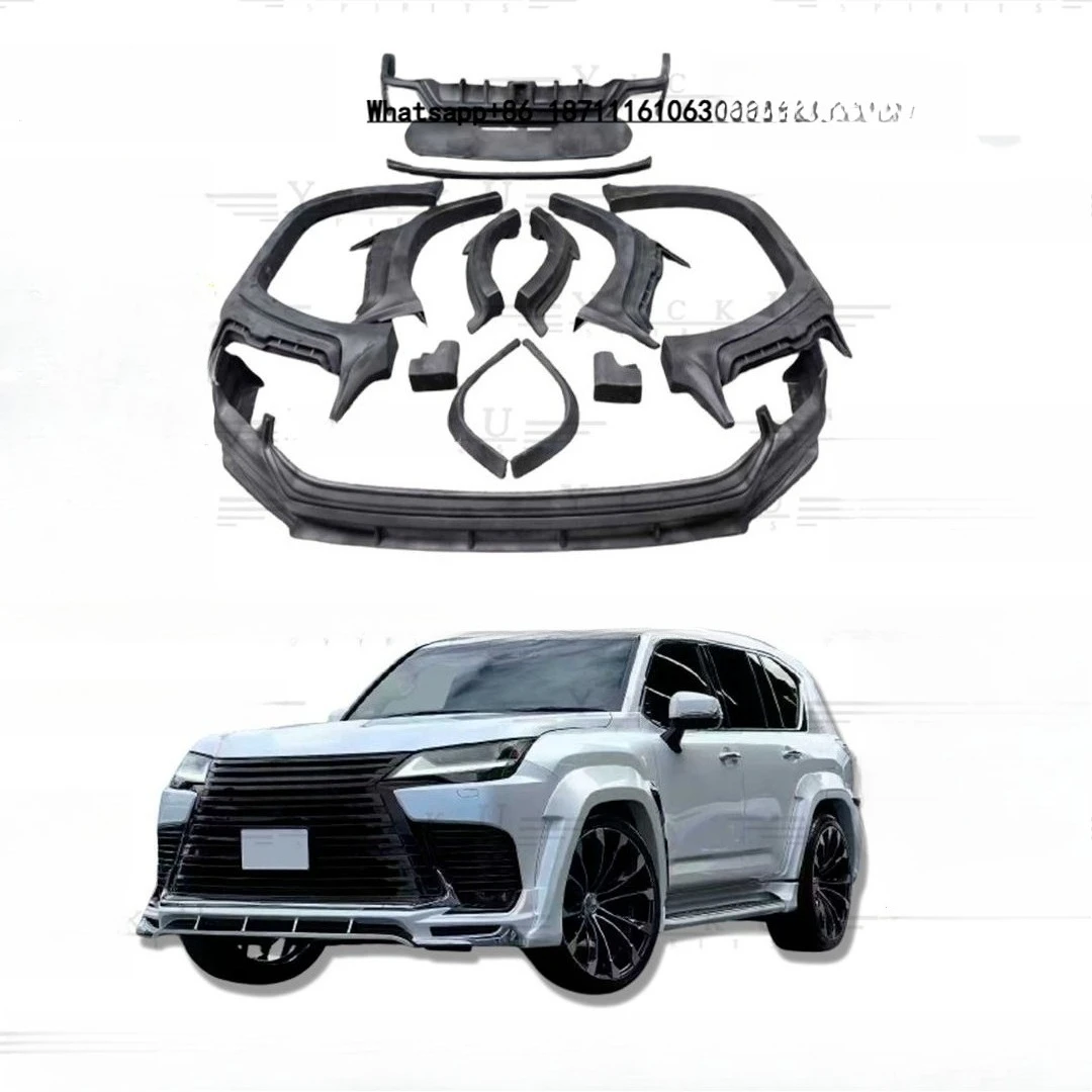 

New Arrival Wald Wide Body Kit for 2022-2025 LX600 - Upgrade Auto Body Systems High Quality