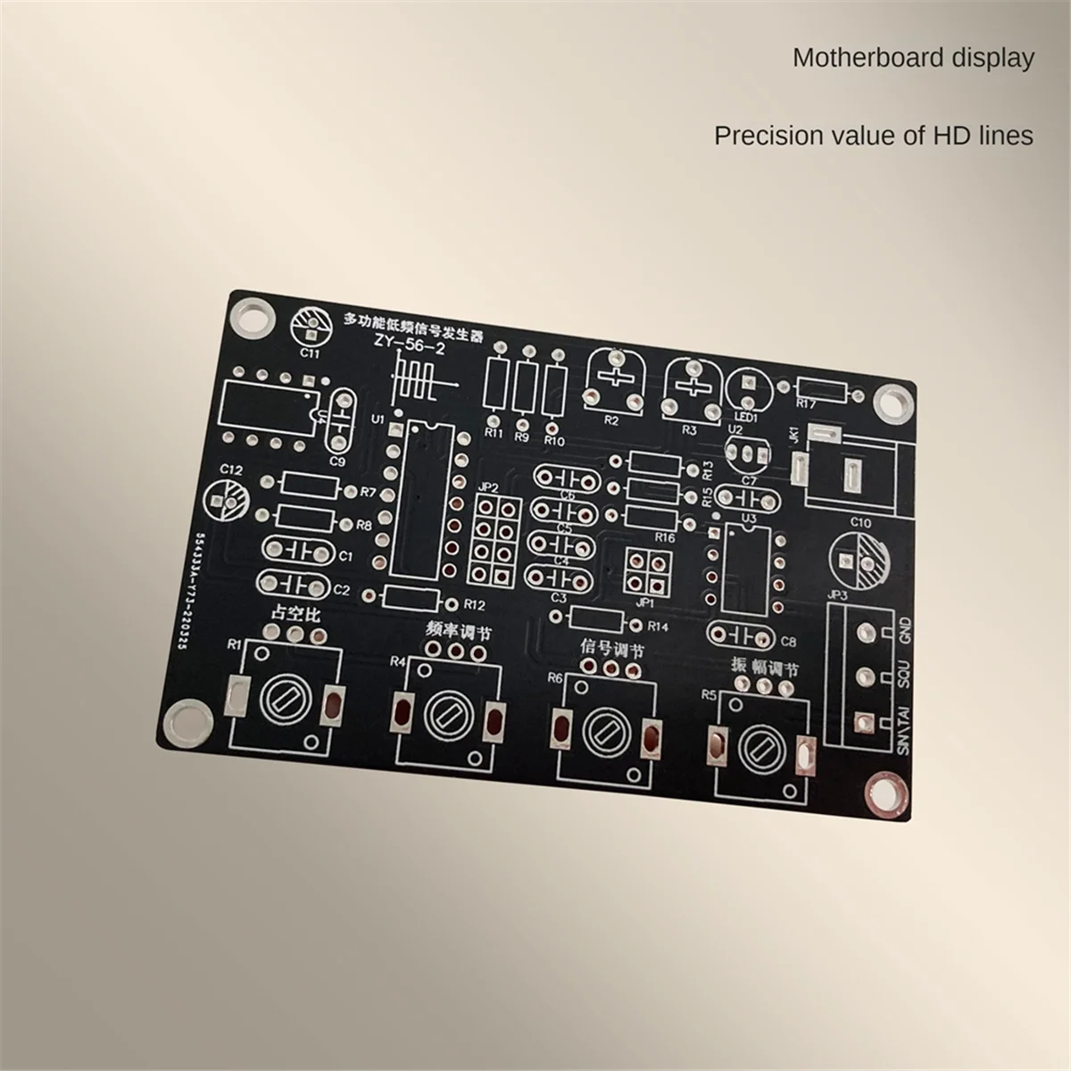 BAAR-ICL8038 fonction générateur de Signal Module sinusoïdal carré Triangle générateurs de Signal bricolage Kit de pratique de soudage avec étui