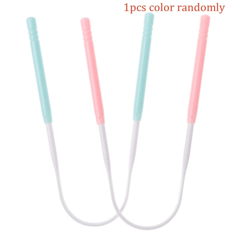 

1pcs Alloy Tongue Scraper Oral Tongue Cleaner Brush Tongue Toothbrush Oral Hygiene Tounge Scraper High Quality