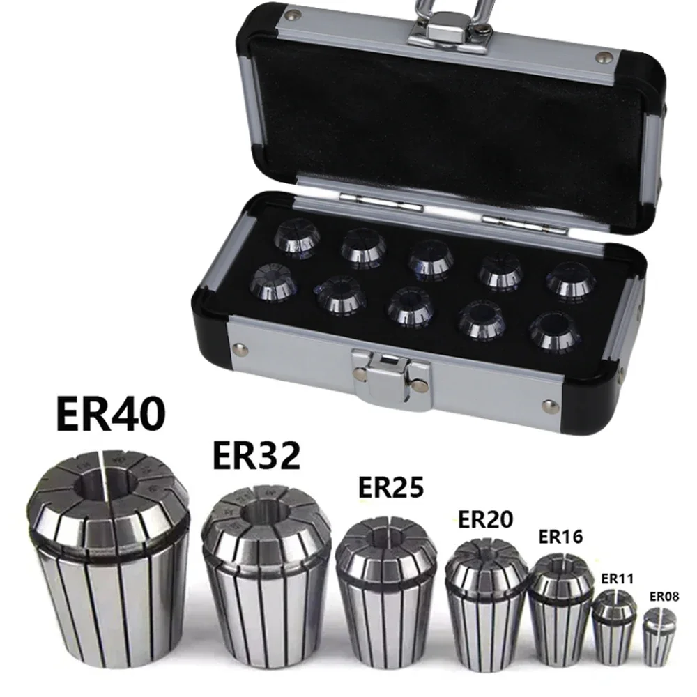 XXW ER Collet AA Grade Set ER11 ER16 ER20 ER25 ER32 ER40 High Precision 0.008mm Tools Holder Clamping Spring Collect Chuck ER25