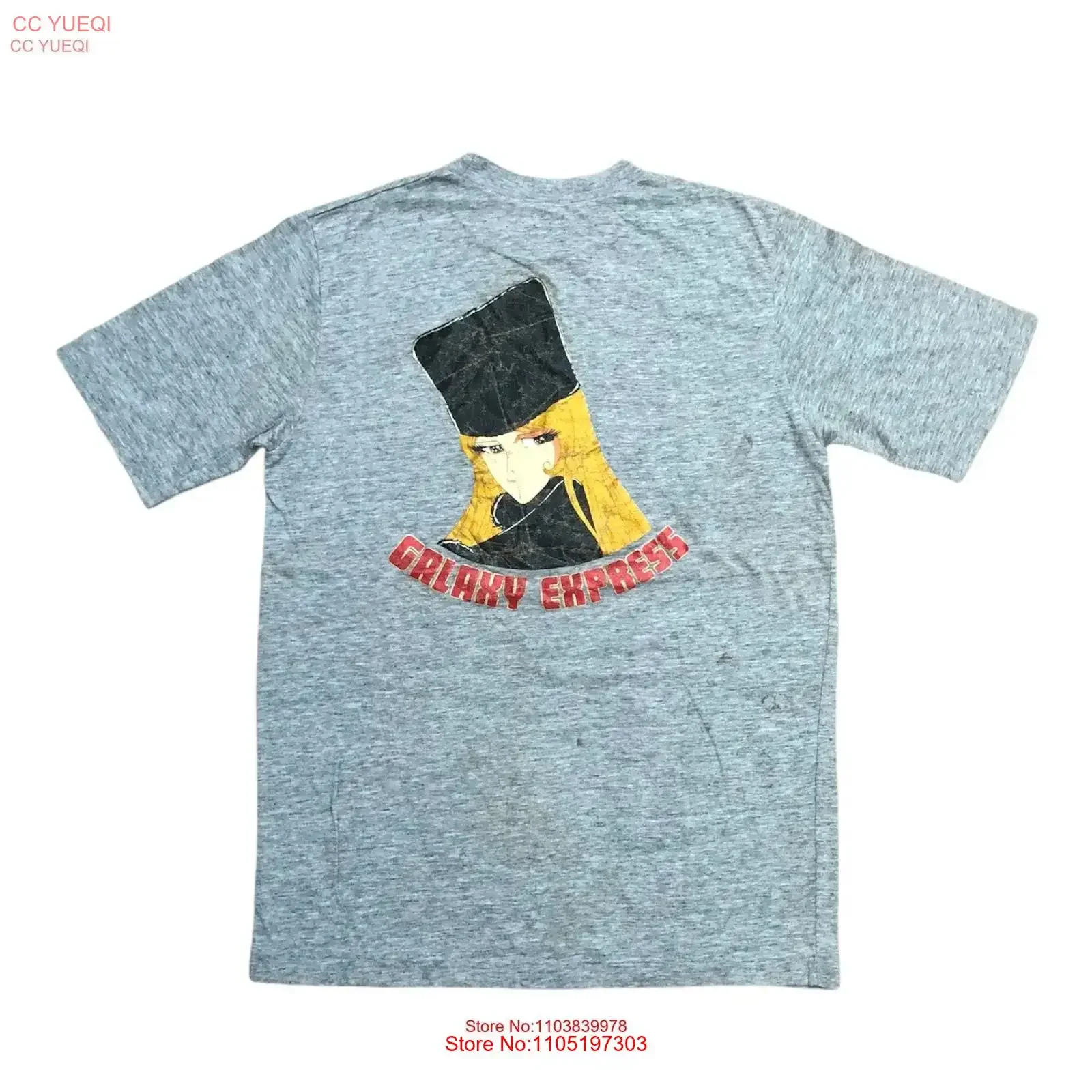 Vintage 90 s Galaxy Express 999 T Shirt Anime Film Manga Size vintage Washed graphic Stretched designer clothes