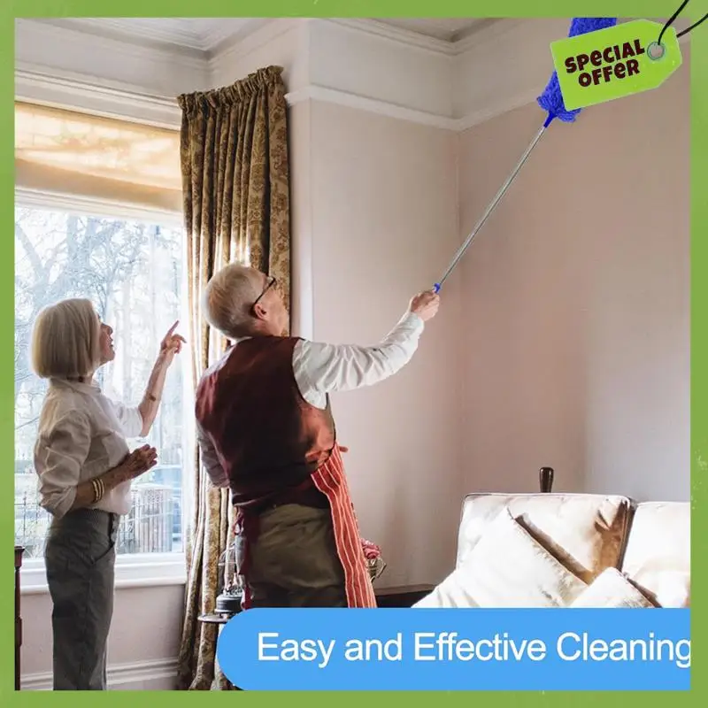 5-In-1 Kit Dusters Forcleaning Extendable Duster With100 Inches Forcleaning Ceiling Fans A