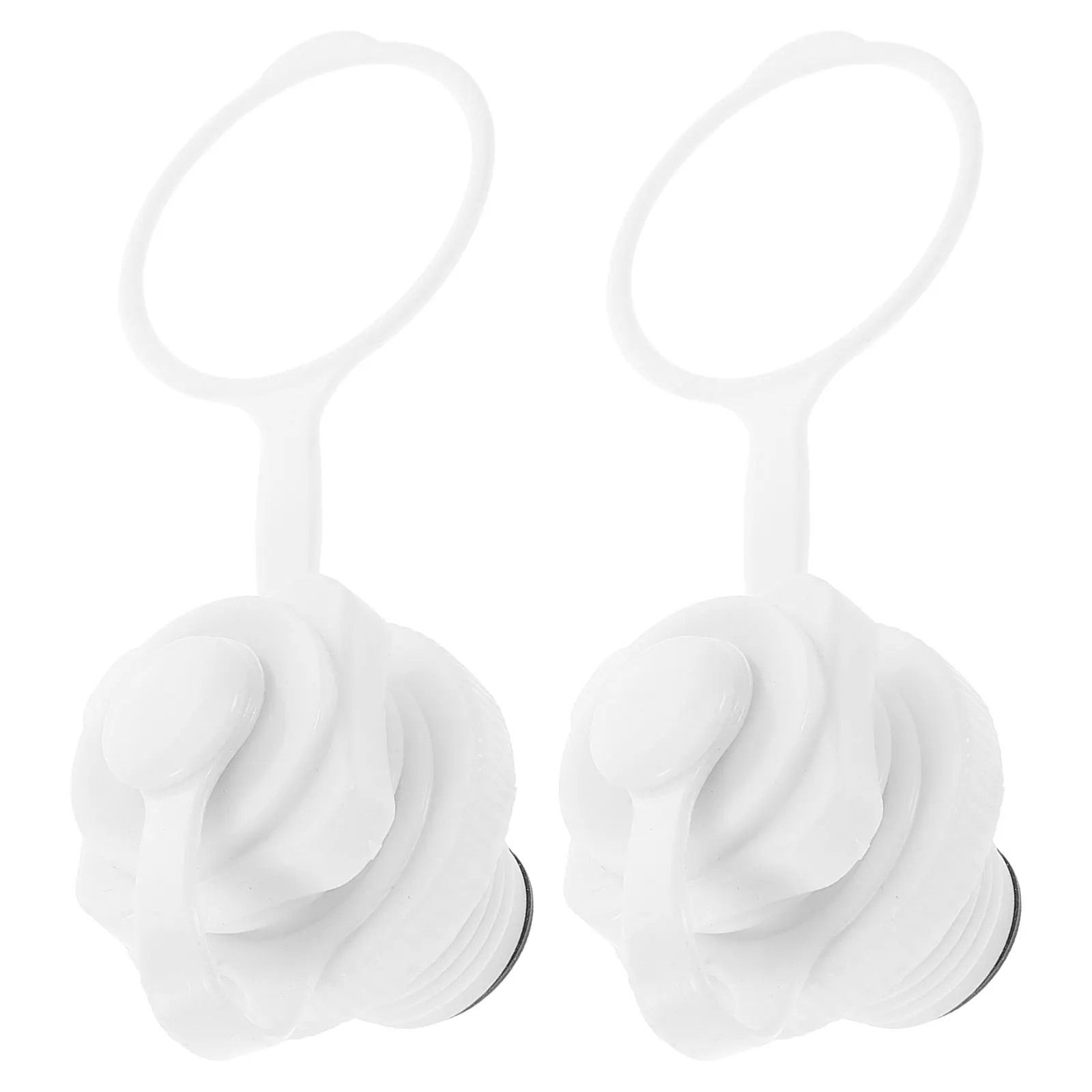 

2 Pcs Valve Accessories Bonnet Kayak Air Connector Inflatable Boat Cap Inflation