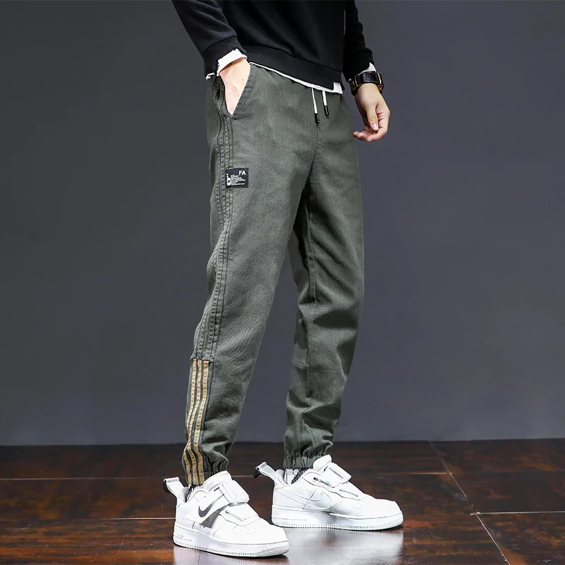 

Ice Silk Busin Men's Casual Pants Elastic Thin Spor Men's Qui Dry Loose Straight Leg Long Pants Summer Youth Sle