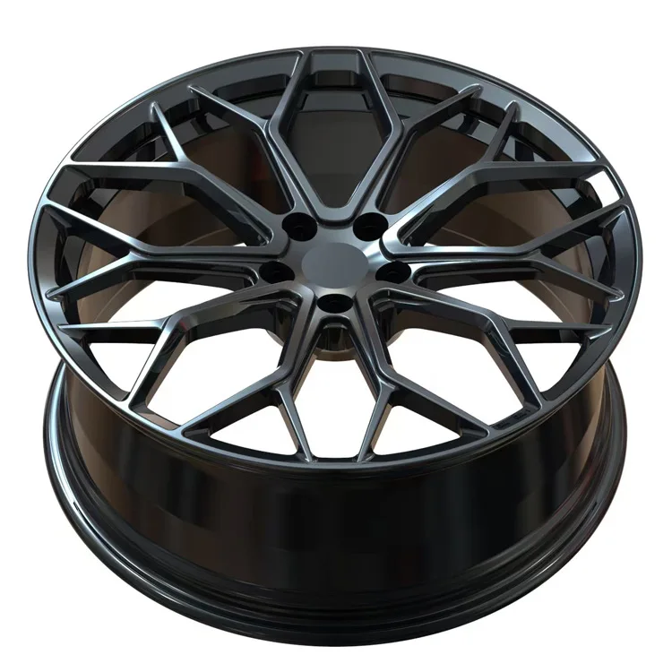 

forged alloy glossy black car wheel hub R19 20 21 inches, suitable for wheels