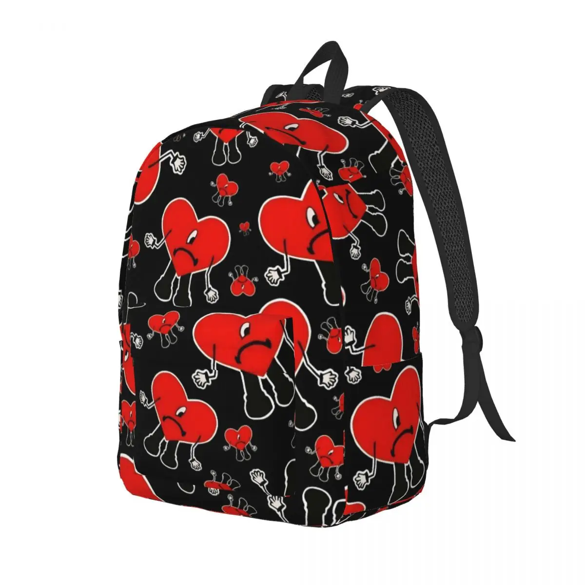 BadS Bunnys Debi Tirar Mas Fotos Classical Backpack Sports Student Business Music Tour Daypack for Men Women Laptop Canvas Bags