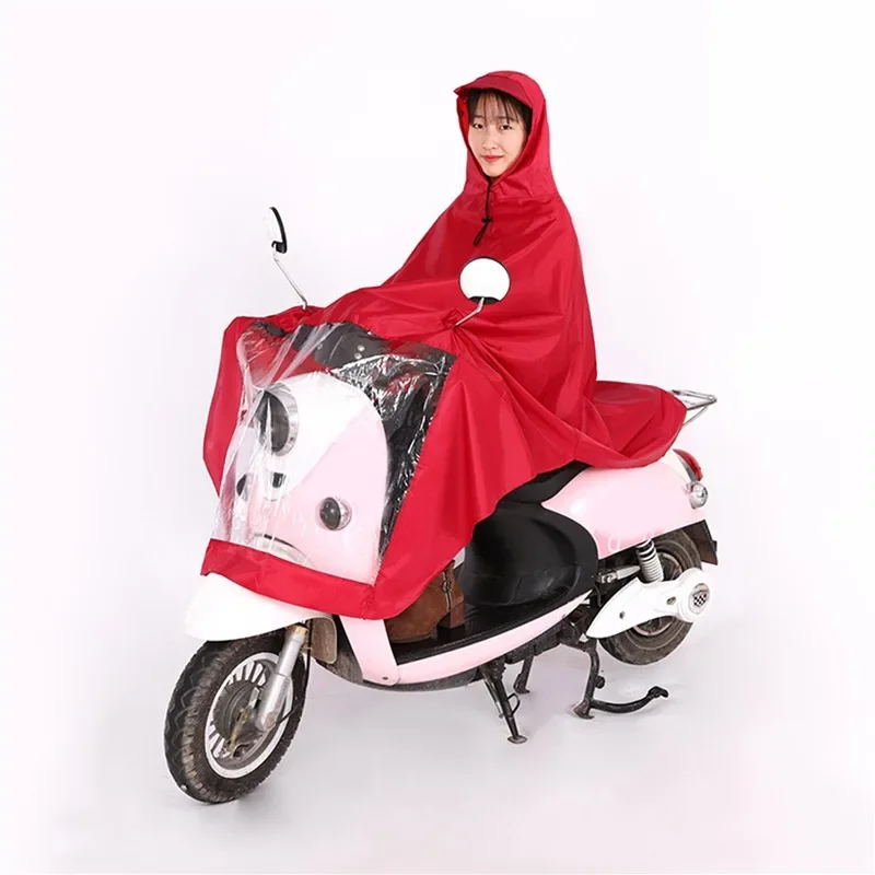 Electric Car Motorcycle Raincoats Outdoor Cycling Thickened Adult Rain Coat Bicycle Battery Car Special Rain Coats Rain Gear