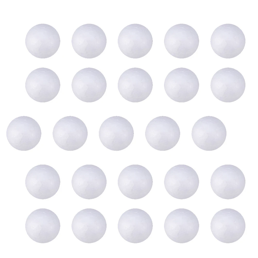 

240 Pcs Foam Craft Balls Small Heart Christmas Ornaments Decoration ing Blank White Round Mini Child