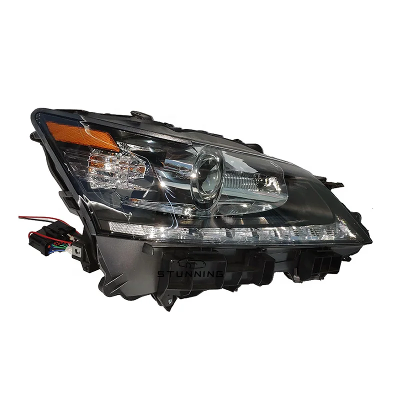 Original Car LED Dynamic Turn Signal head Light head lamp assembly Flowing For Lexus GS 2012 to 2015 headlight headlamp