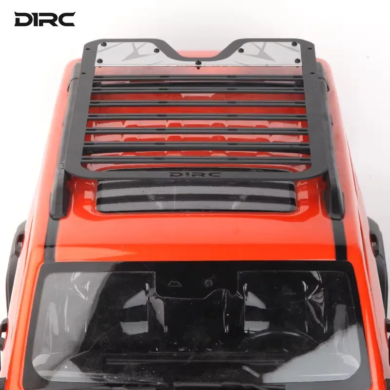 D1RC Thunder KM  1/8 Model Climbing Vehicle Non destructive Installation Metal Simulation Extended Luggage Rack