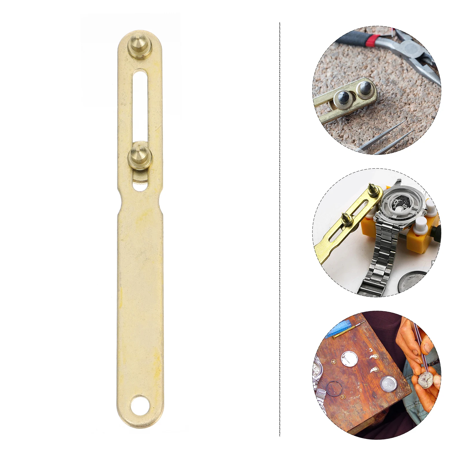 

Watch Opener Back Case Wrench for Cover Remover Tool Watches Removal Repair Steel Girl