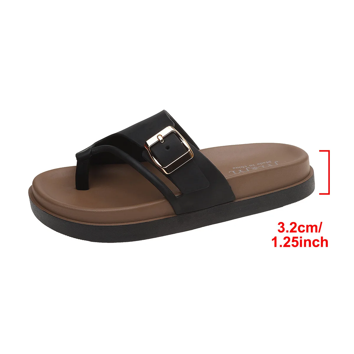 2026 New European and American Style Thick-Soled Women's Slippers Round-Toe Lazy Slippers for women Comfortable and Fashionable
