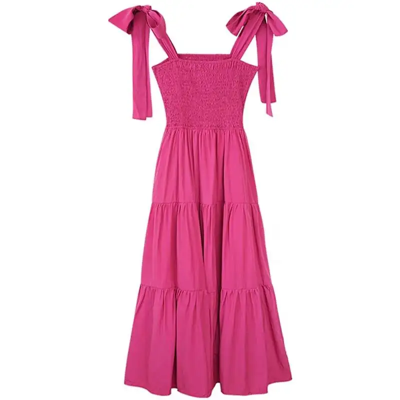 

Пляжное платье больших размеров средней длины, уличная летняя модная женская одежда, драпированное платье большого размера, полиэфирная ткань