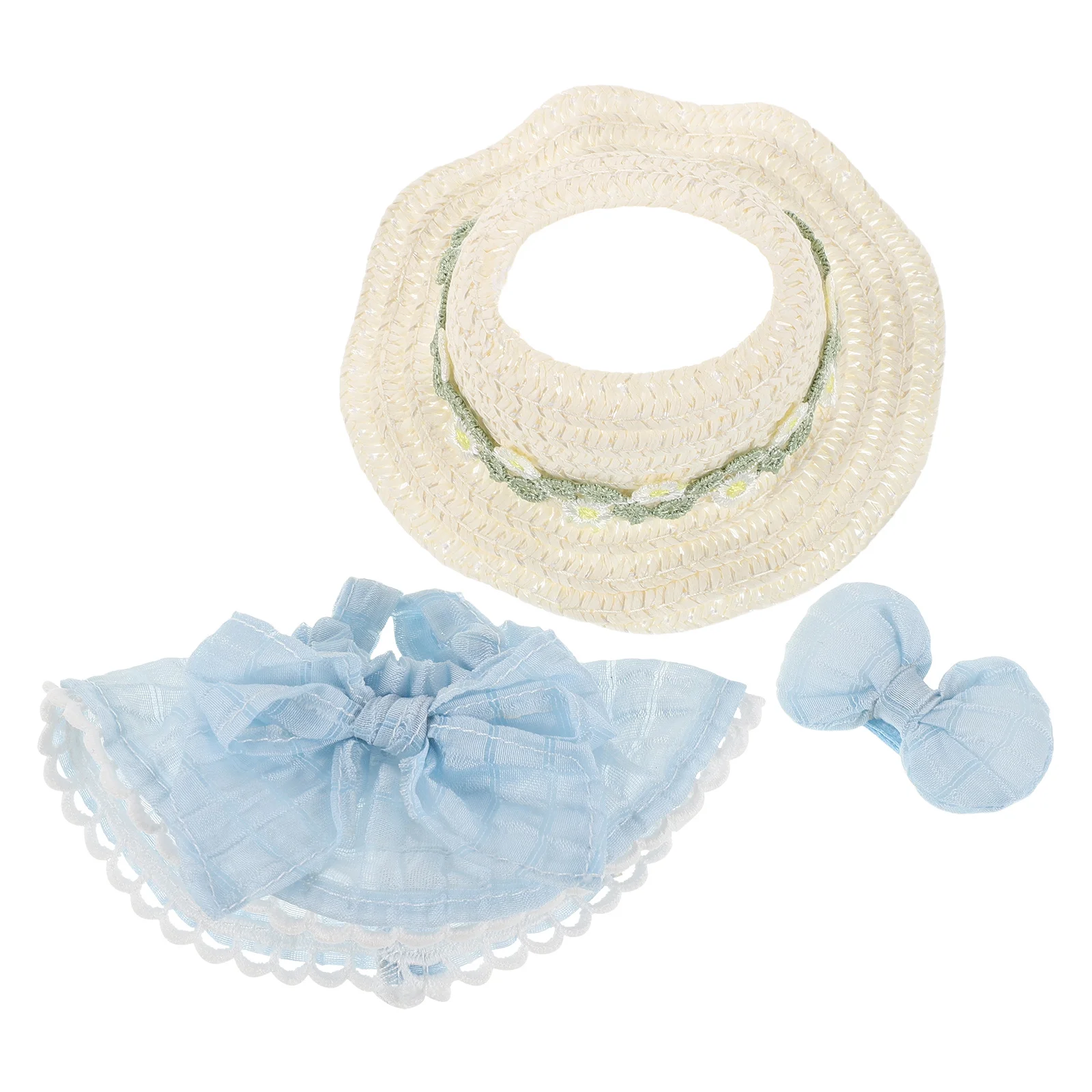 

1Set Mini Outfit Accessories Creative Skirt Miniature Hats Hairpin for 17Cm Mini House Dress Up Cosplay Party Decor Supplies