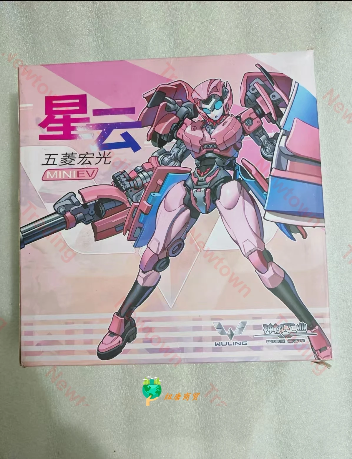 

IN STOCK NEW Scifgure Industry MINI EV Nebula Mini Car Robots Action Figure Toy with Box