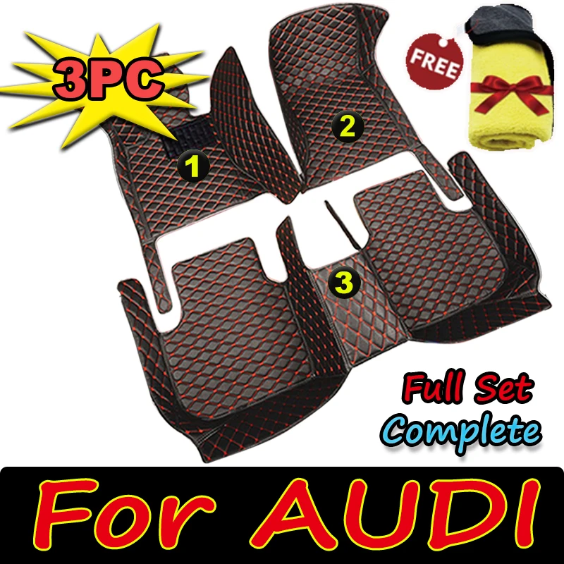 

Car Floor Mats For AUDIA8L 4seat A8L 5seat Q2 Q3 8U Q3 Q5 8R Q5 Q7 (4seat) Q7 (5seat) R8 S1 (2door) S3 Car Accessories