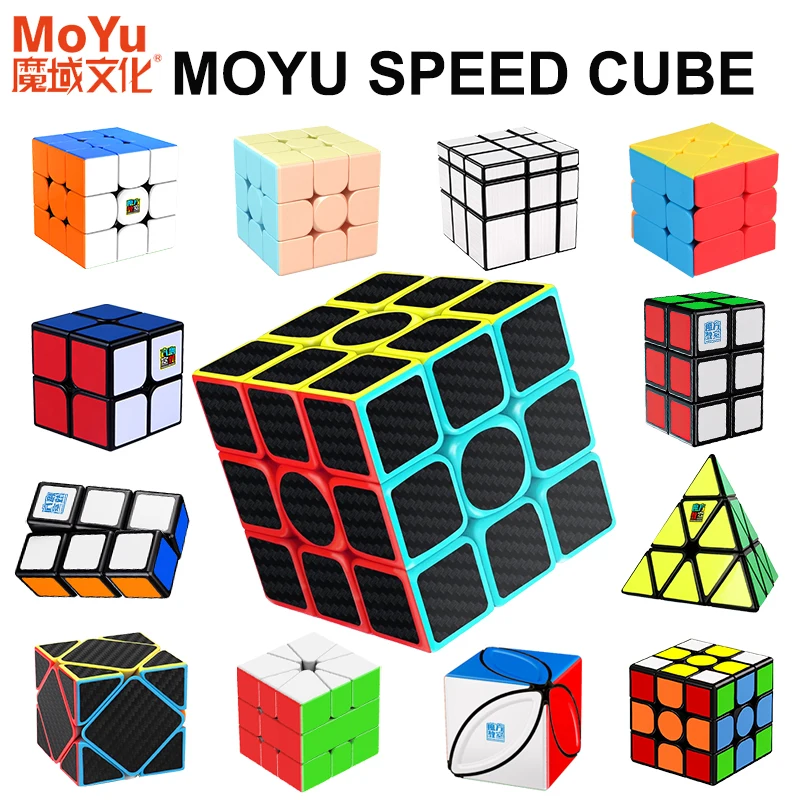 MoYu Meilong Series Magic Cube 3x3 2x2 4x4 5x5 Professional Speed Puzzle Special 3×3 Children\'s Toy 3x3x3 Original Cubo Magico