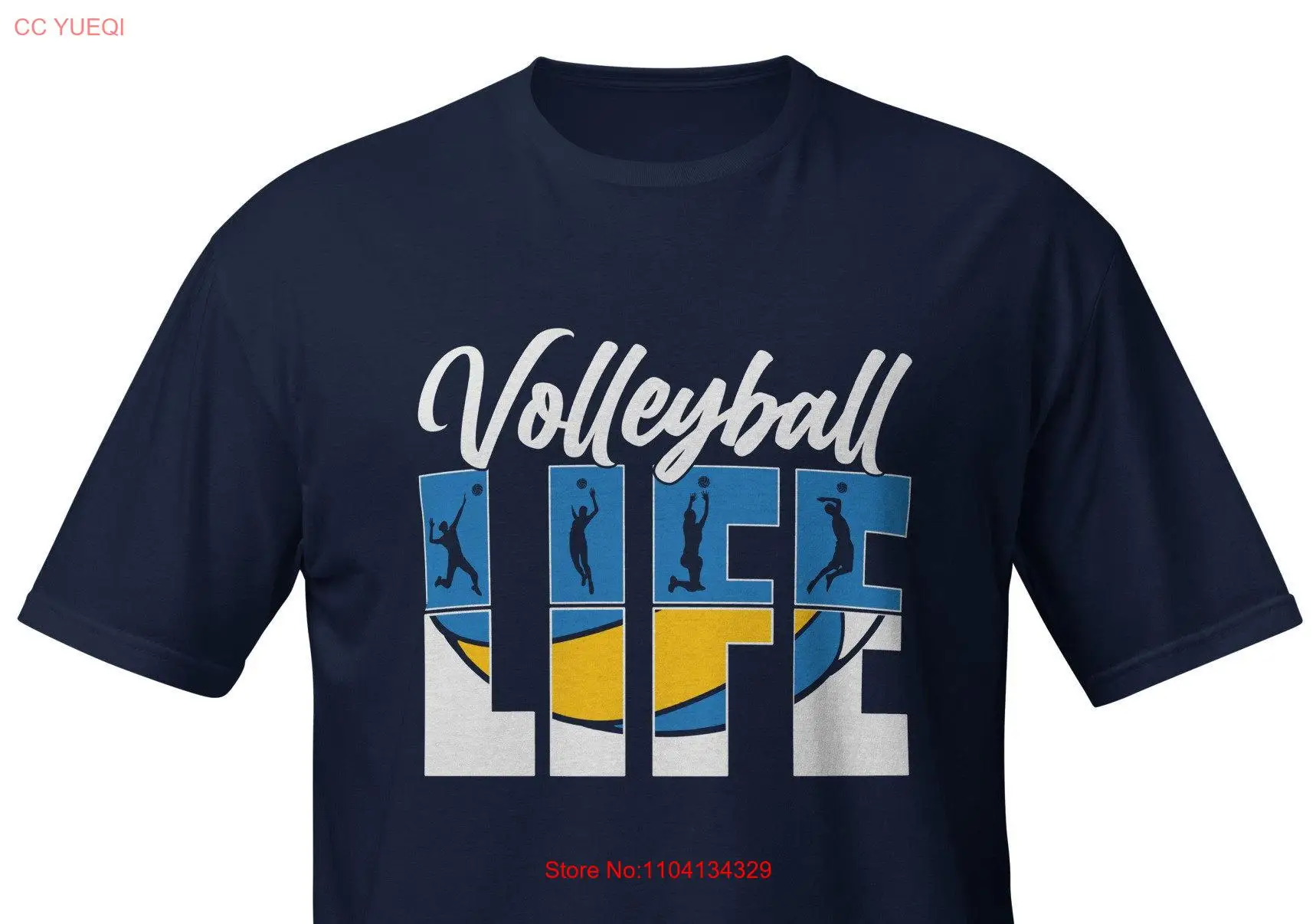 

Футболка Volleyball Life Merch с длинными или короткими рукавами
