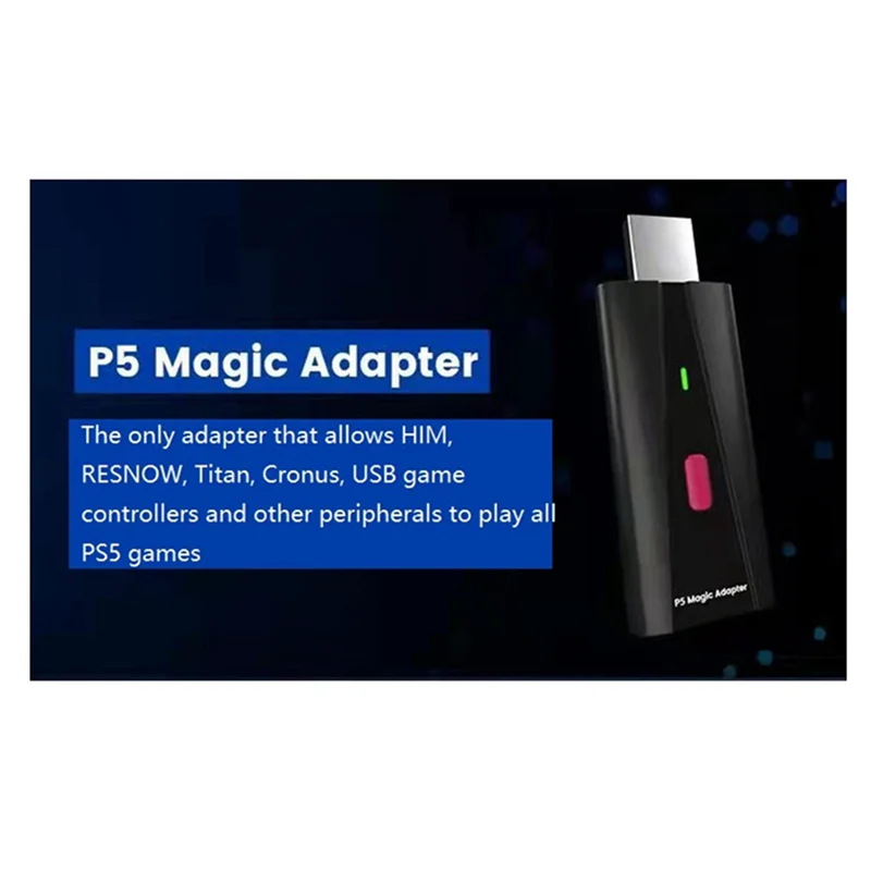 

HONGBA Games Controller Keyboard Mouse Converter Bluetooth Adapter Parts For PS5/SWITCH/ Gamepad Connector