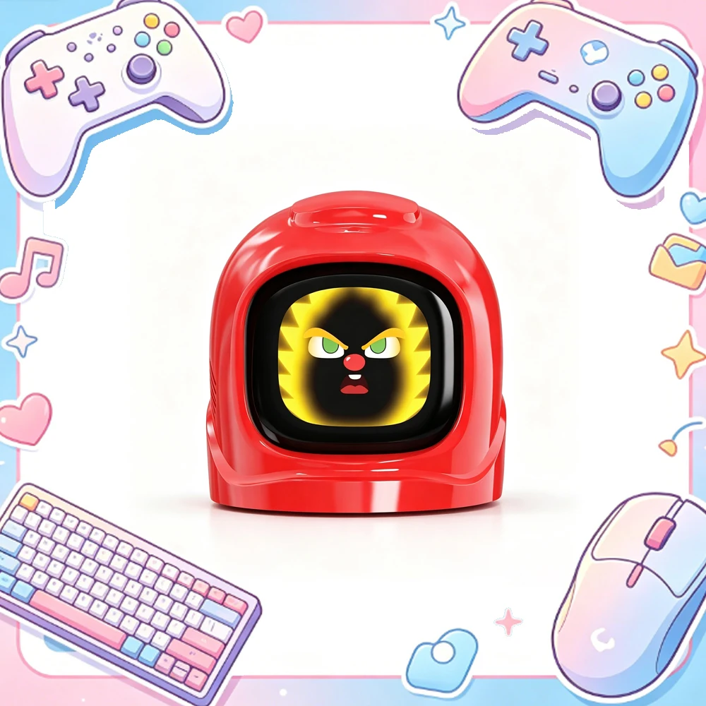 Mangogo Intelligent Car Mounted Electronic Pet Ornaments with Facia Expressions Car Figurines As Birthday Gifts for Decoration