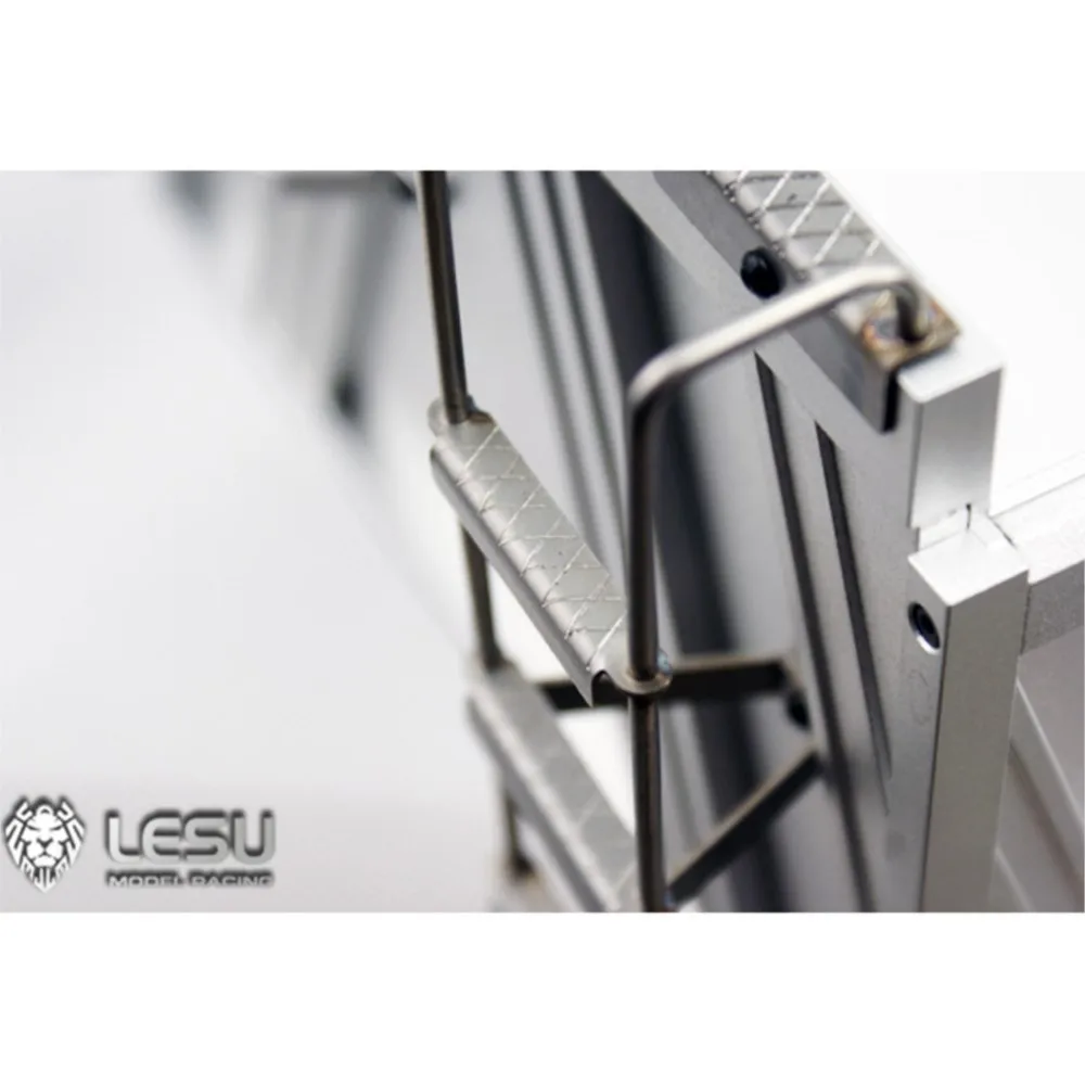 LESU ถังบรรทุกสินค้าโลหะขนาด 450 มม. รุ่น A สำหรับรถ RC 8*8 ดัมพ์ 1/14 รถบรรทุก Tamiyay ของเล่นกลางแจ้ง TH02026