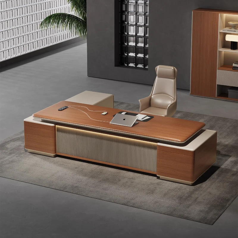 /Modern L Shaped With Drawers Executive Office Desk Furniture Cheap Computer Desks With Storage Work Desk Organizer Luxury Nordi