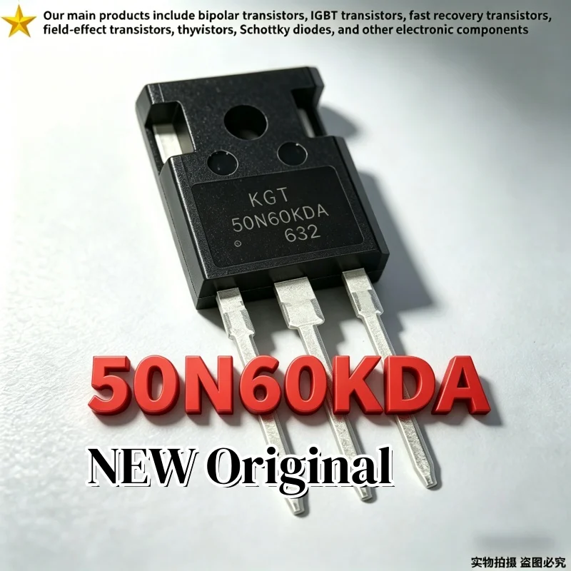 

KGT50N60KDA 50N60KDA KGT50N60 TO-247 N-channel enhanced MOSFET 5-10PCS Original transistor