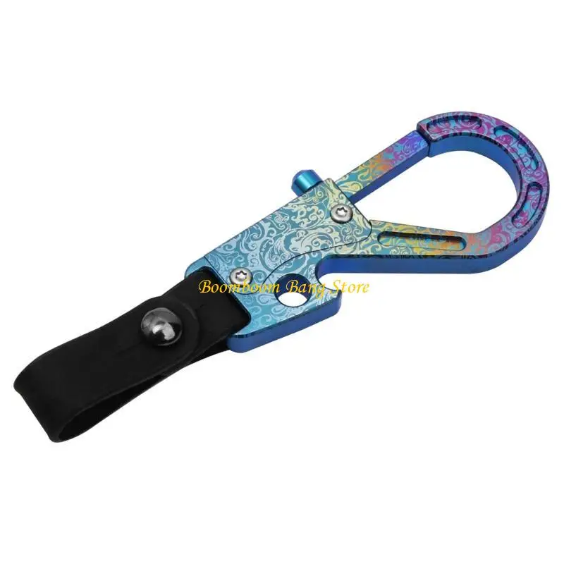 

270c красочные титановые сплавы карабиер талия подвесные кольца Keyring Outdoor Carabiner