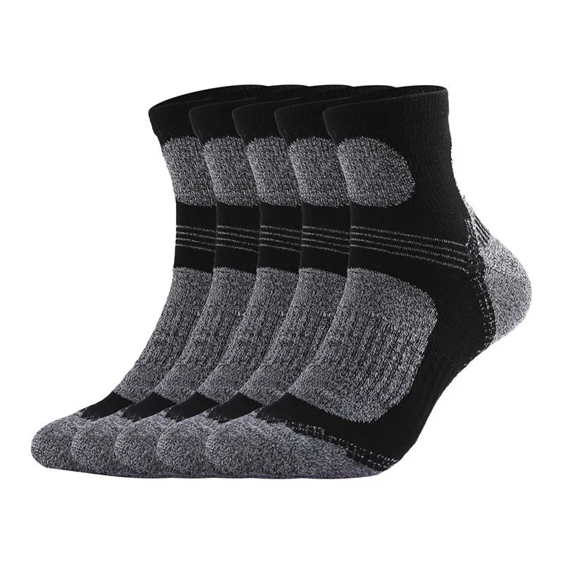 2022 Autumn And Winter Men Thickened Thermal Cotton Socks Retro Splice Fashion Thermal Comfort Breathable Sports Socks EUR 38-44