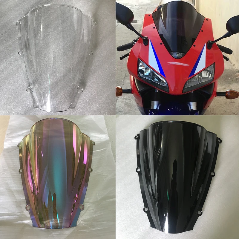 الزجاج الأمامي لهوندا ، عاكسات شاشة الرياح ، هوندا CBR600RR CBR CBR F5 ، من الدخان