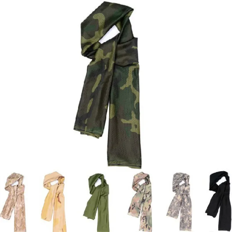 New Camouflage Scarves Cycling Hunting Scarf Army Bike Military Tactical Camouflage headscarf bandana neck warmer bape