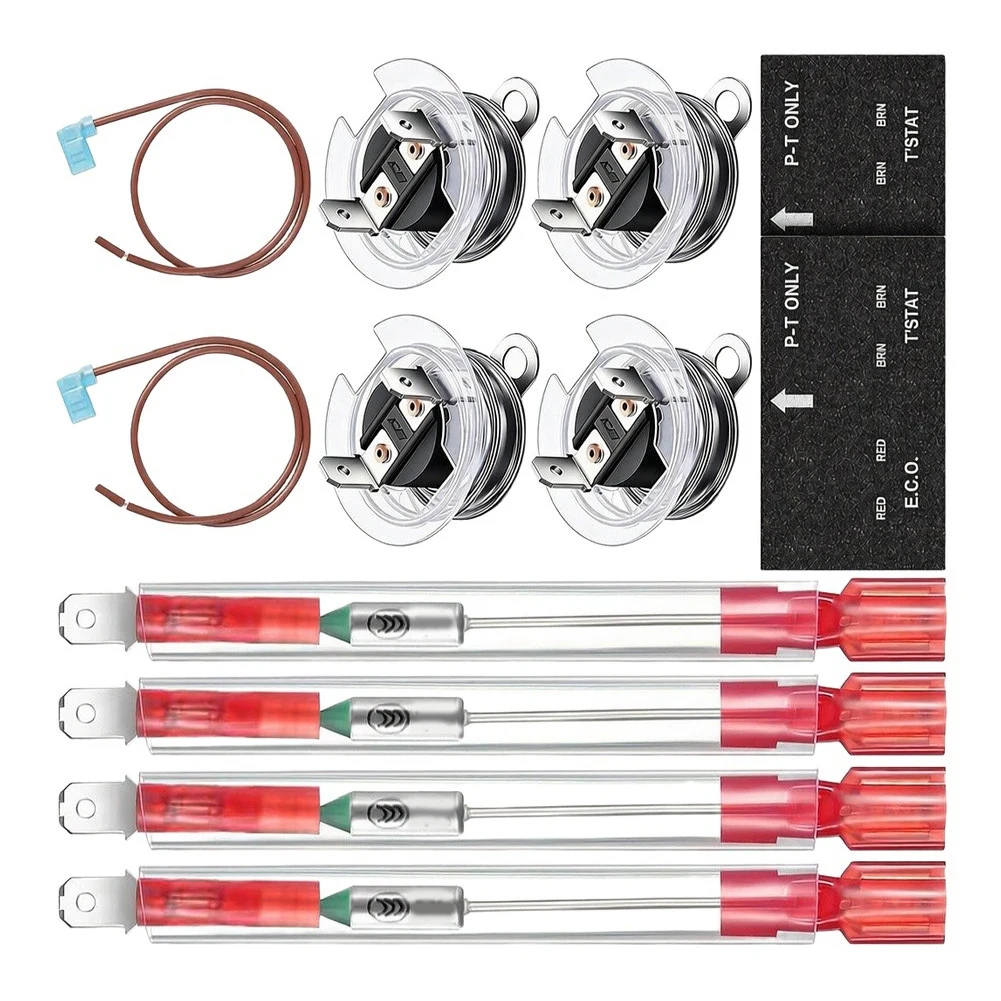 Replacement Kit for RV Water Heater Includes Thermostat Assemblies Thermal Fuses for 93866 91447 G6A GC6AA G10