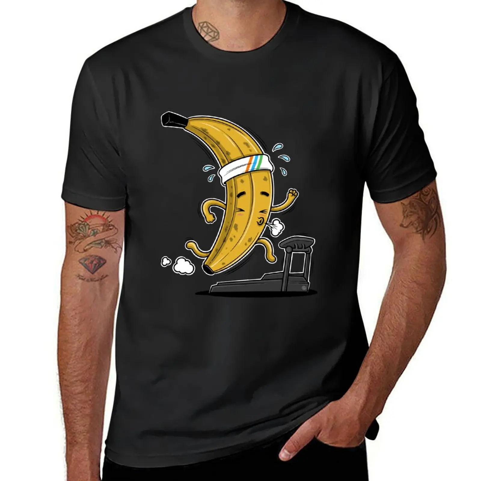 

Run Banana! T-Shirt vintage sweat men clothes