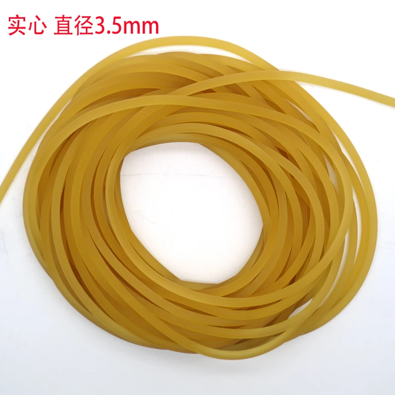 1000g Diameter 2mm 2.5mm 3mm 3.5mm Solid Elastic Fishing Rope Fishing Accessories Good Quality Rubber Line For Catching Fishes