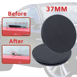 Tapón de eliminación de limpiaparabrisas trasero, accesorio de goma para Audi A4, B6, B7, B8, hoja de ojal, sello impermeable, piezas de limpiaparabrisas, 37MM, 2 unidades