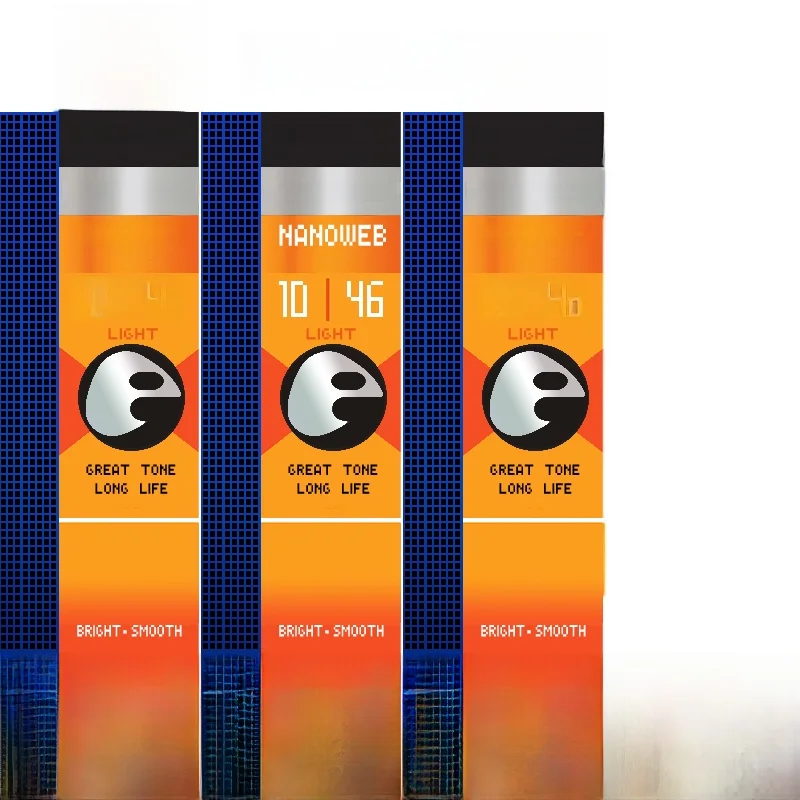 مجموعة كاملة من أوتار الجيتار الكهربائي ELIXIR، ملحقات الجيتار، مجموعة أوتار جيتار متينة لعازفي الجيتار الكهربائي #1