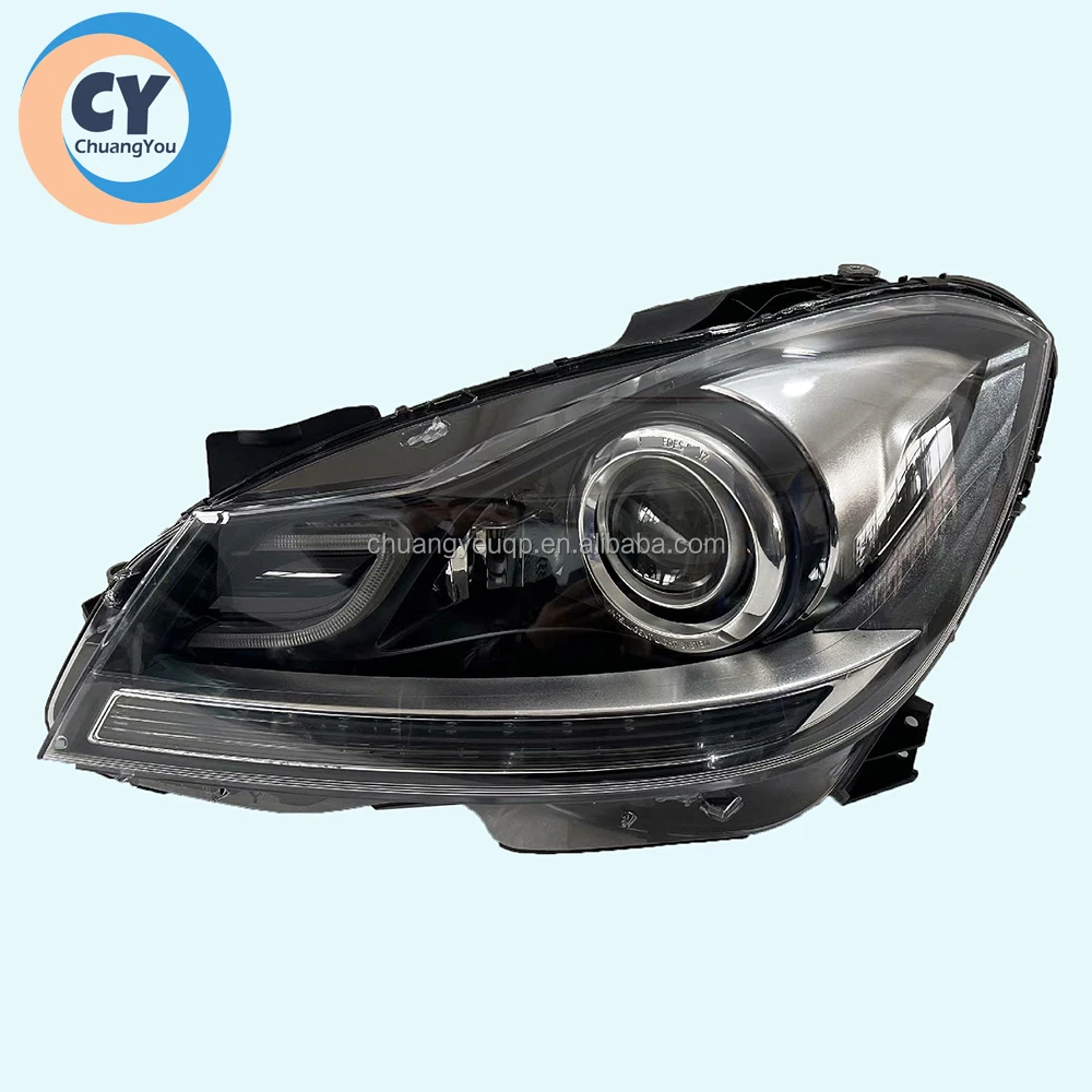 

For Mercedes-benz C-Class Headlight Lens W204 2011 2012 2013 Xenon Original Headlamp C200 C250 C350 C180 C63 C204 S204 AFSLight