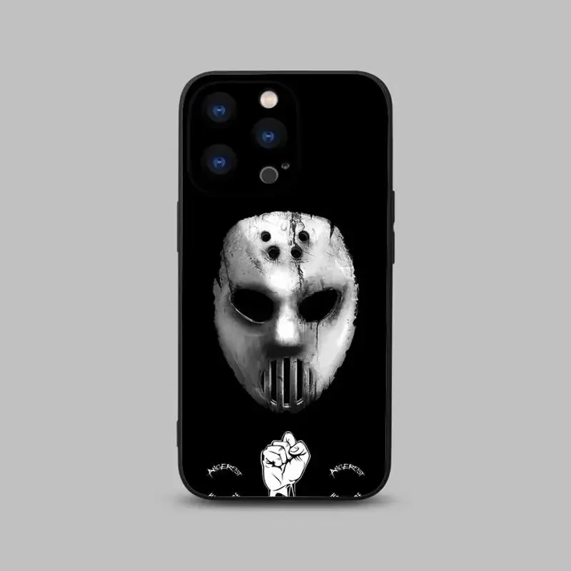 Film Hardcore Henry Phone Case For iPhone 15,14,13,12,11 Plus,Pro,Max,XR,XS,X,7,8 Plus,SE,Mini Black Silicone Soft