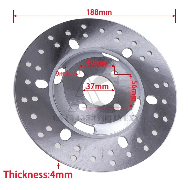 

Мотоциклетный задний дисковый тормоз в сборе, цилиндр суппорта для грязевого велосипеда, квадроцикла Gokart 110cc 125cc 200cc 250cc Quad тормозные колодки