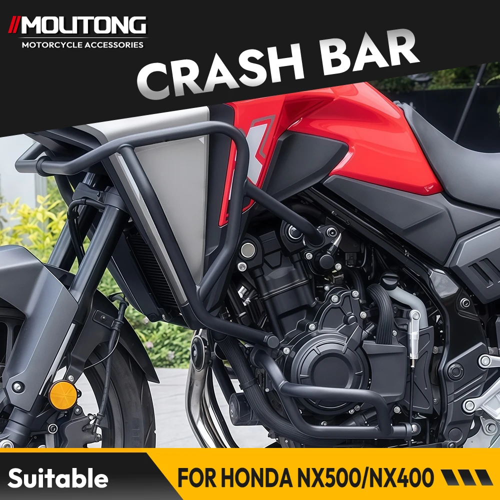 Premium Anti-fall Crash Bar Engine Frame Guard Protector, Motorcycle Frame Protection Modified AccessoriesFit HONDA NX500 NX400