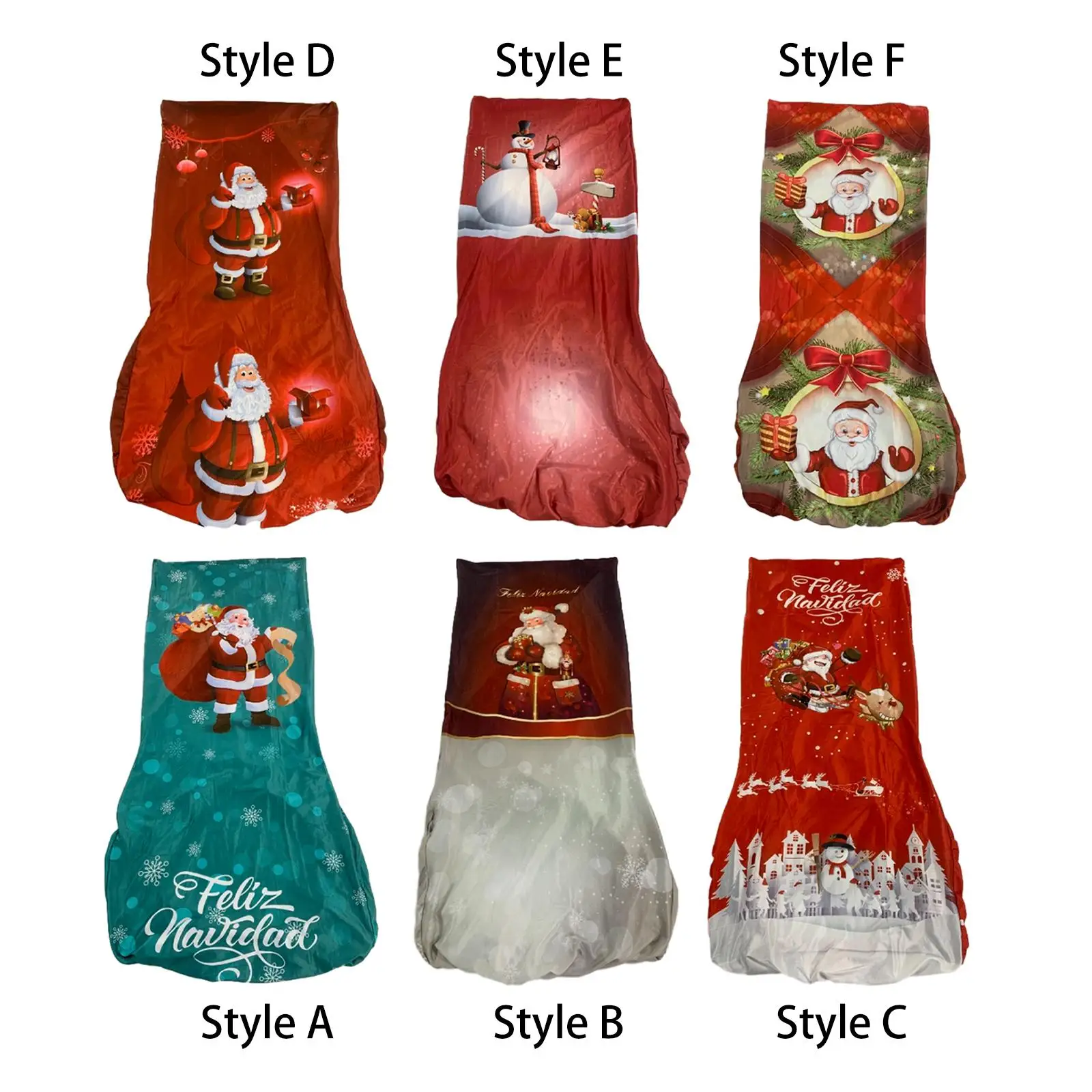 Christmas Dining Chair Cover Chair Slipcover for Dining Room