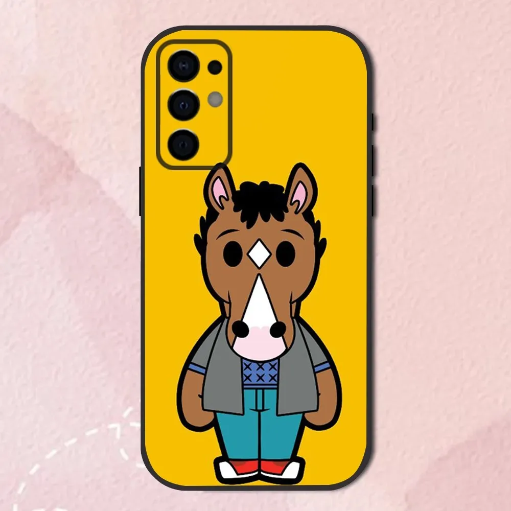 B-BoJack Horseman Phone Case For Samsung S24,S21,S22,S23,S30,Ultra,S20,Plus,Fe,Lite,Note,10,9,5G Black Soft Shell