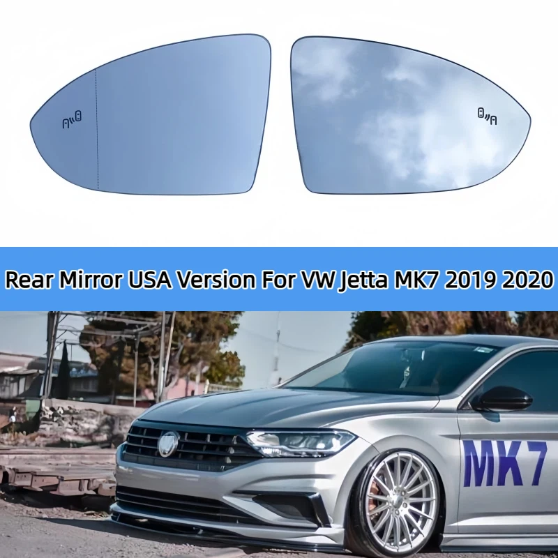 

Автоматическое подогревное предупреждение о слепех зон, крыло, заднее зеркало, стекло, версия США для VW Jetta MK7 2019 2020