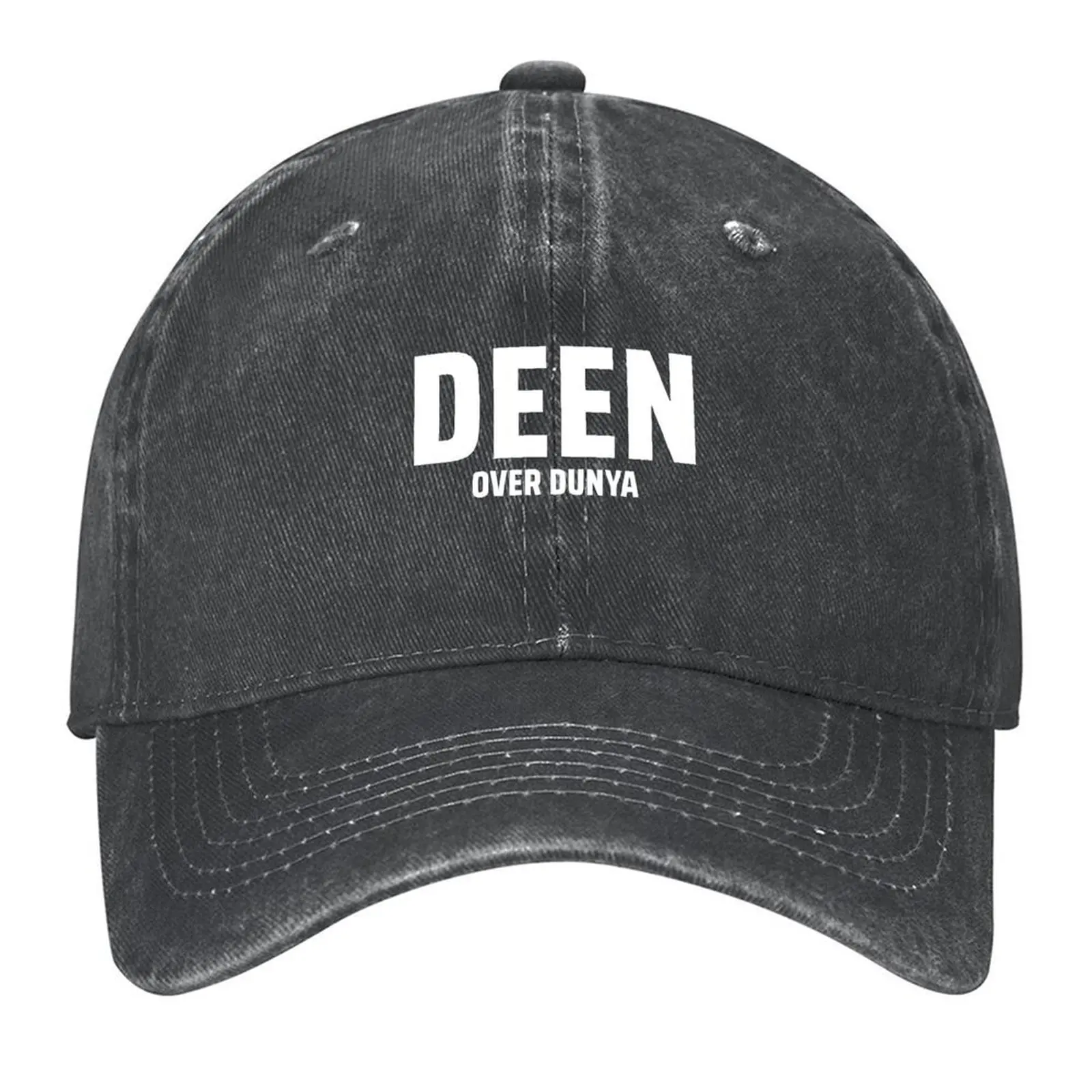 

deen over dunya - islamic art quotes 2 Baseball Cap black Golf Hat Man |-F-| hard hat Women Beach Fashion Men's
